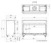 KOMINEK GAZOWY MatriX 1050/400 I